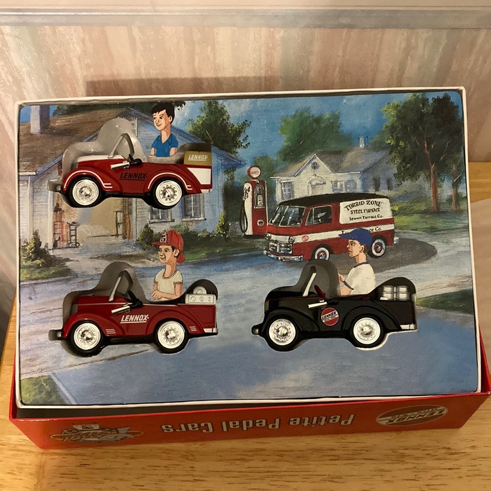 3 Lennox Petite Pedal Cars 1/12 Scale 3 in a set premiums Pset 02